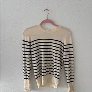 Zara Cream Buttoned Cardigan